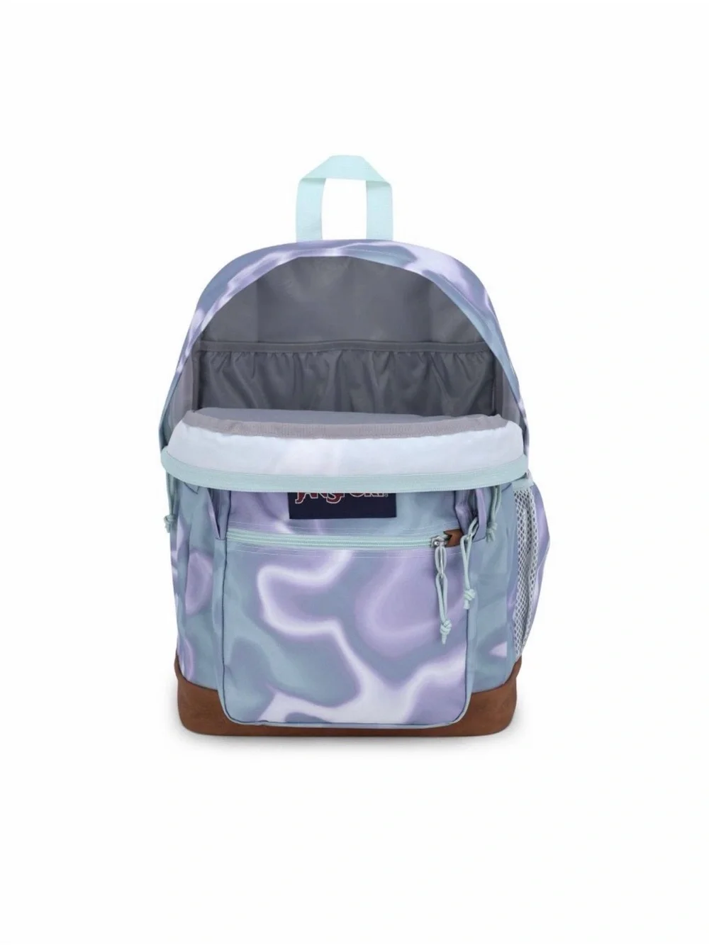 JanSport Backpack School Water Resistant 15” Laptop Cool Student Platinum Puddle